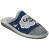 OVEJA - Zapatillas de casa para mujer en marino con mensaje Good Night