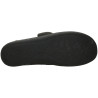 Zapatillas de casa para hombre con plantillas extraibles de gel plumaflex con velcro y cuadros en color gris