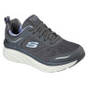 Skechers 149023 charcoal gris - Zapatillas de cordones en tela con el piso un poco más grueso