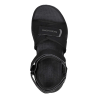 Skechers 229097 negro - Sandalias para hombre con cierre de velcro y plantillas