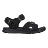 Skechers 229097 negro - Sandalias para hombre con cierre de velcro y plantillas