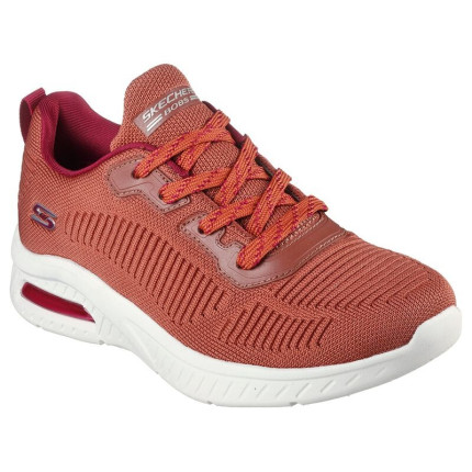 Skechers 117379 color caldera - Zapatillas de cordones para mujer con cámara de aire