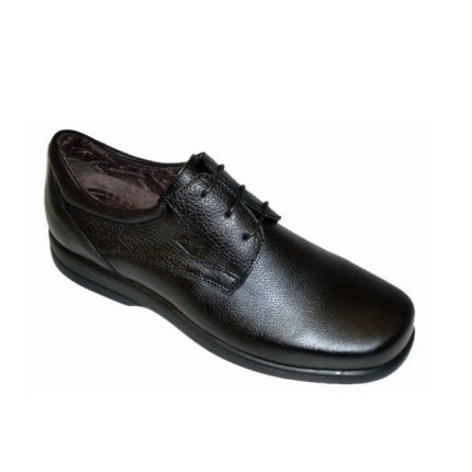 Fluchos 6277 negro - Zapatos de cordones lisos , Fluchos profesionales con plantilla extraíble y suela antideslizante