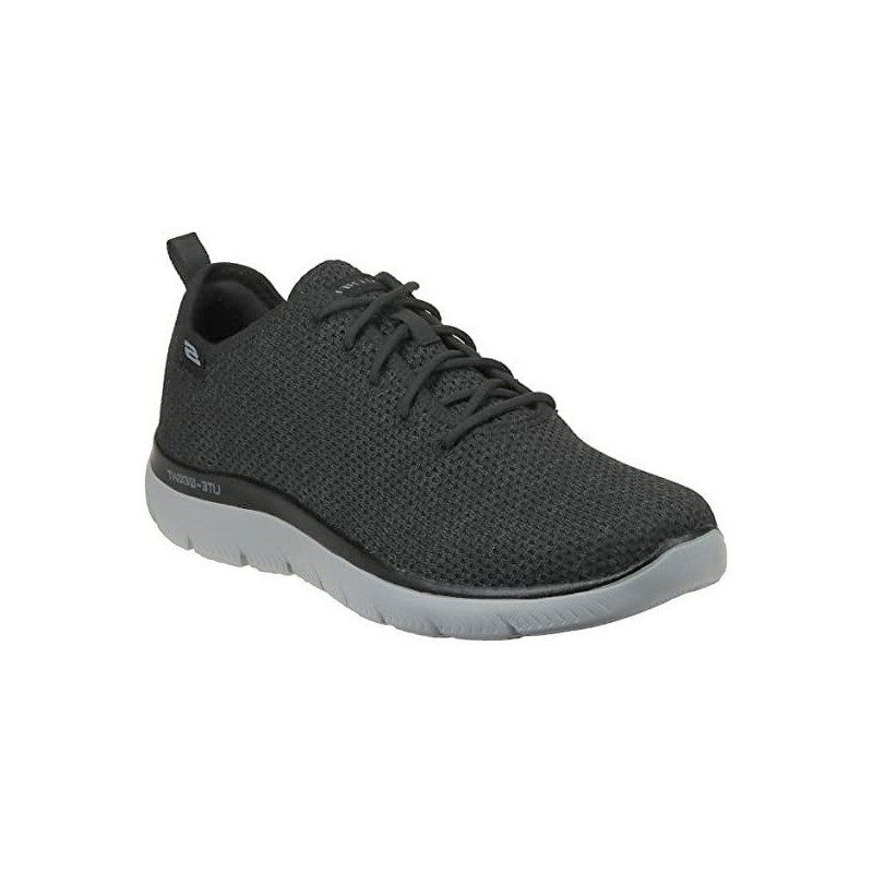 Skechers 232394 negro - Zapatillas de cordones para hombre