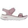 Sandalias Skechers 119247 lila - Sandalias ARCHFIT  con soporte en el arco plantar certificado por podólogos