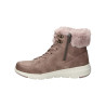 Skechers 144178 malva - Botas cordones microfibra sintética, forro pelo, plantilla gel