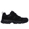 Skechers 51885 negro - Zapatos de senderismo para hombre con plantilla Air Cooled Memory Foam