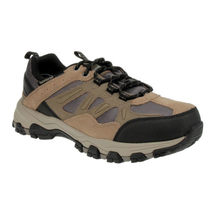 Skechers 66275 taupe - Zapatos de montaña trekking cordones