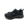 Skechers 894159 negro - Zapatillas de hombre de un velcro ancho