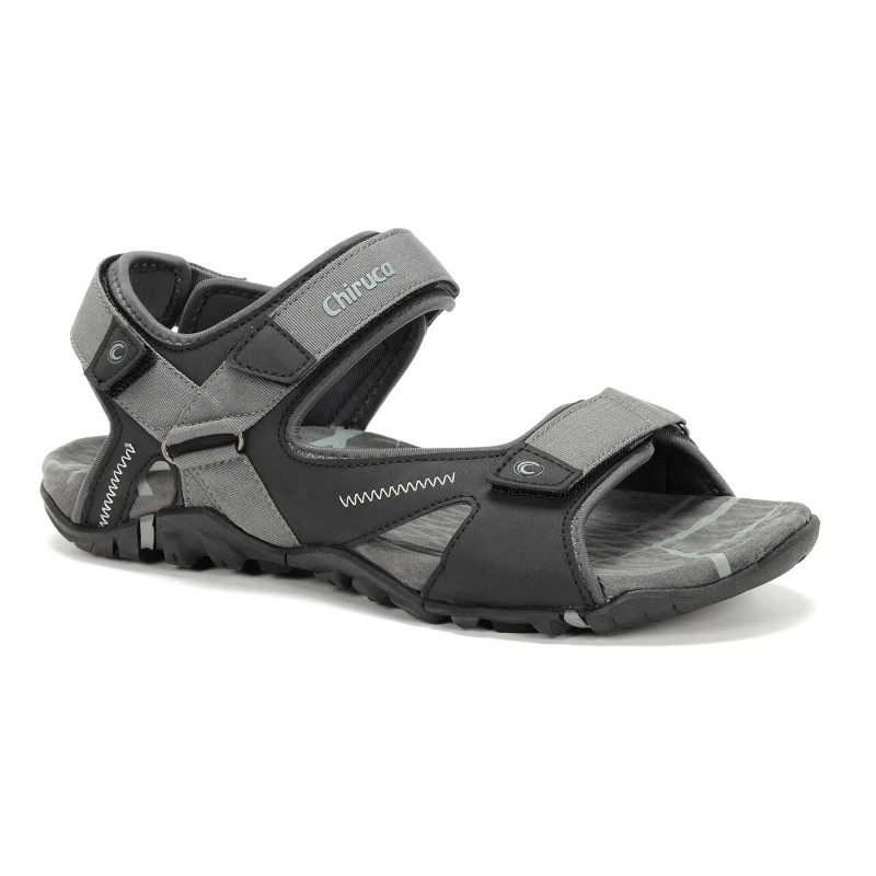 CHIRUCA modelo TARIFA - Sandalias para hombre en tonos negro y gris