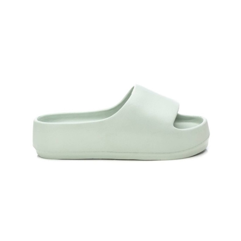 XTI REFRESH 171924 verde - Chanclas para mujer de una pieza con pequeña plataforma