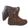 Amarpies 22384 marron - Botin con Pelo Interior y Cremallera Lateral