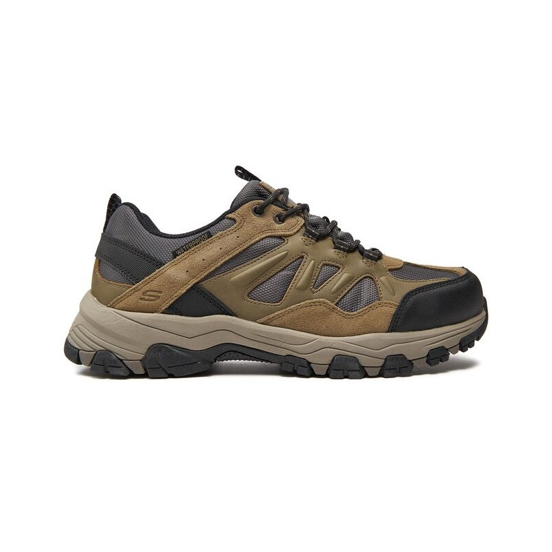 Skechers 66275 taupe - Zapatos de montaña trekking cordones