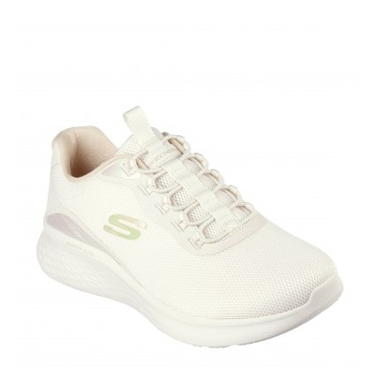 Skechers 150041 blanco roto - Zapatillas con cierre de elásticos y plantilla memory foam color: offwhite