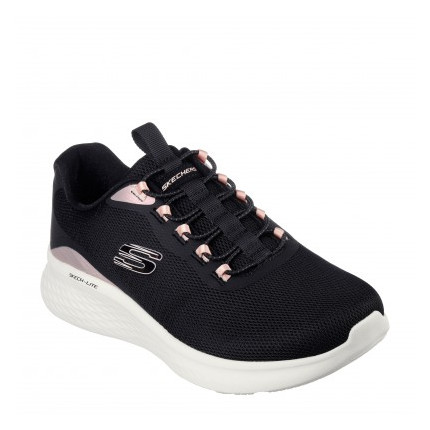 Skechers 150041 negro - Zapatillas con cierre de elásticos y plantilla memory foam