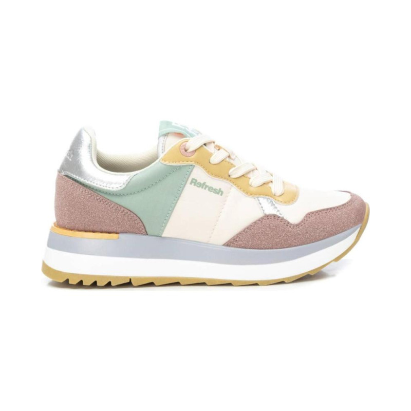 XTI Refresh 171619 nude. Zapatillas de cordones para mujer