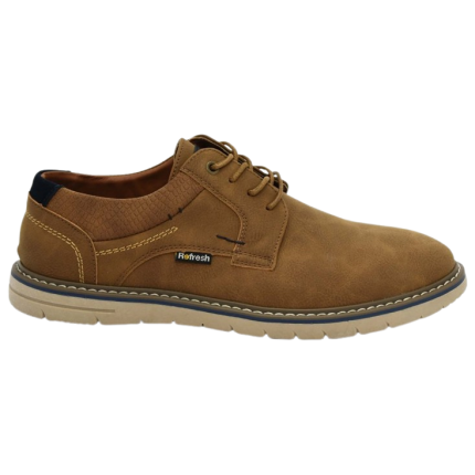 XTI Refresh 171285 camel - Zapatos para hombre de cordones