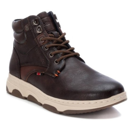 XTI Refresh 170978 marrón - Botas para hombre con cierre de cremallera lateral