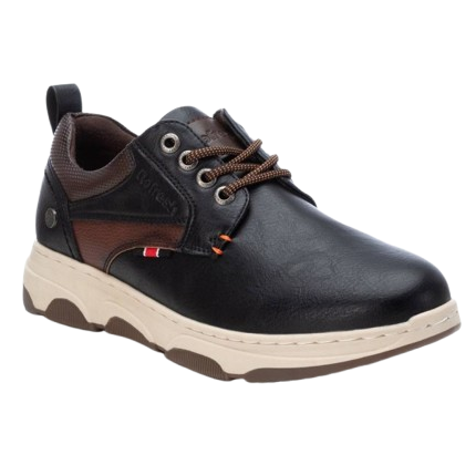 XTI Refresh 170976 negro - Zapatos de cordones para hombre