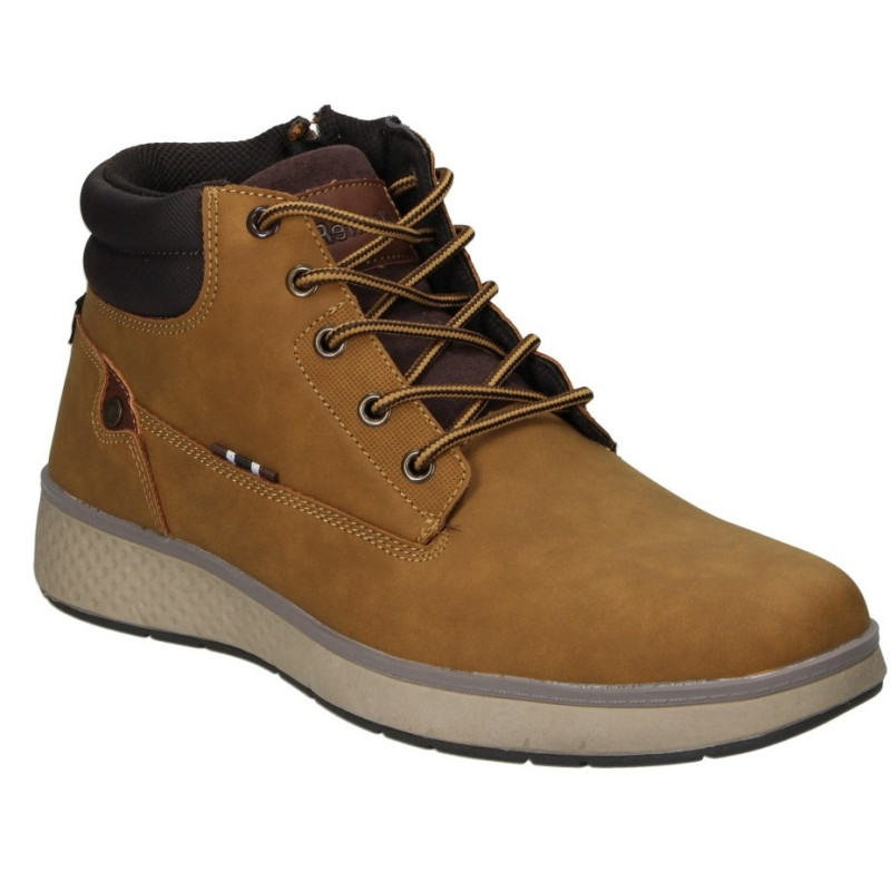 XTI Refresh 170196 camel - Botas para hombre con cierre de cremallera lateral