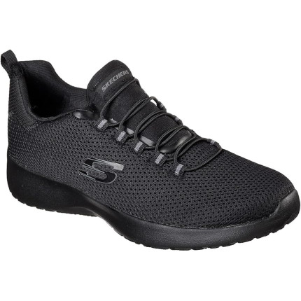 Skechers 58360 negro - Zapatillas para hombre sin cordones, con cierres de elásticos