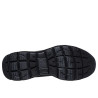 Skechers 232697 negro. Zapatillas para hombre con cierre de elasticos sin cordones