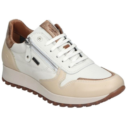 Kangaroos 680 crema - Zapatos de cordones tipo deportivos de piel