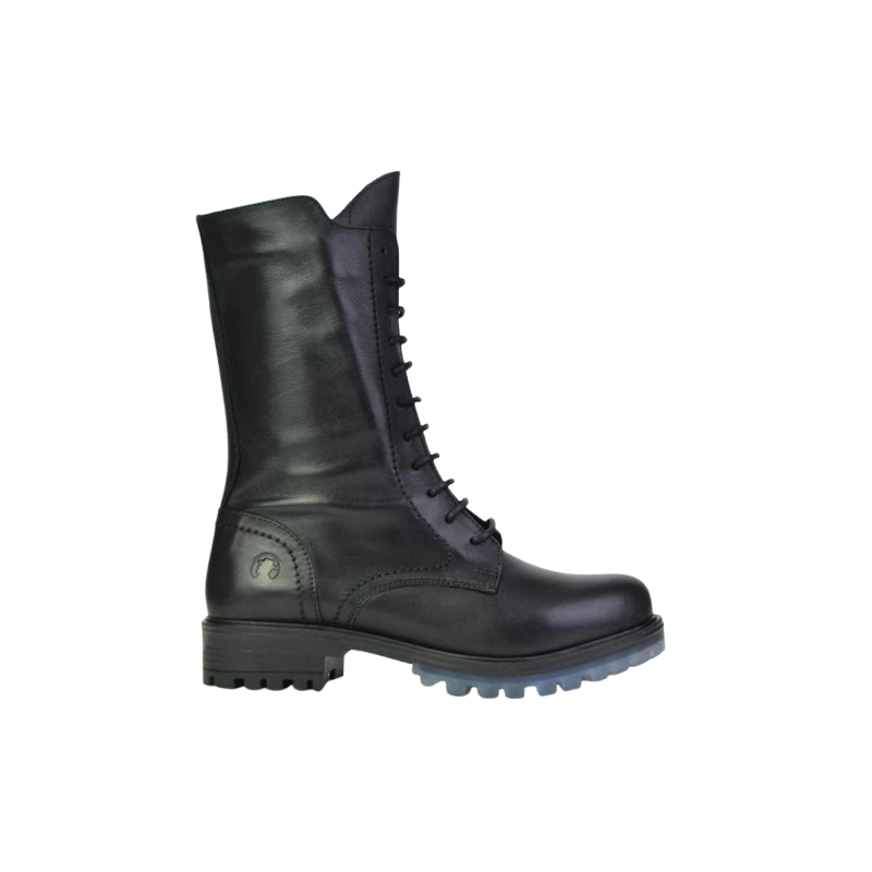 Coronel Tapioca C1300 negro - Bota de cordones de piel