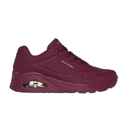 Skechers 73690 PLUM morado - Zapatillas de cordones para mujer con camara de aire