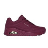 Skechers 73690 PLUM morado - Zapatillas de cordones para mujer con camara de aire