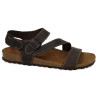 Interbios 9557 moka - Sandalias para hombre de piel