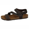 Interbios 9557 moka - Sandalias para hombre de piel