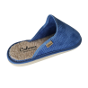 CABRERA 2428 AZUL AZAFATA - Zapatillas de casa para mujer de primavera con la puntera cerrada en microfibra picada