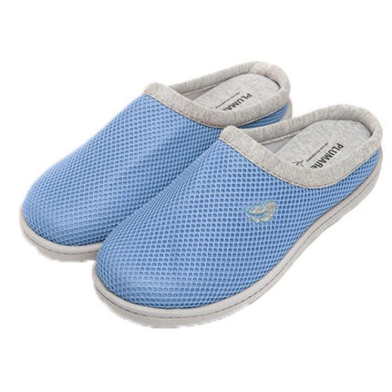 Plumaflex - Zapatillas de casa de puntera cerrada de primavera en tela
