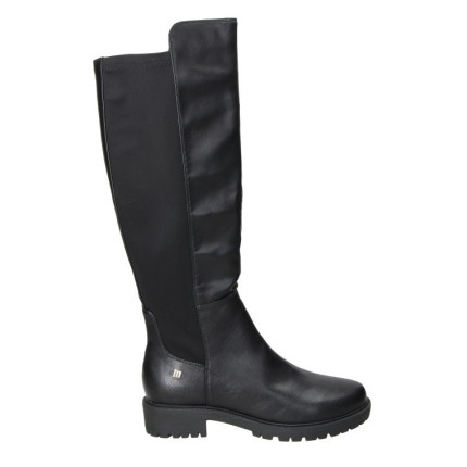 Mustang 52458 negro Bota biker de mujer cremallera