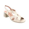 PITILLOS 5690 ORO - Sandalias para mujer de piel y tacón