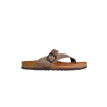 Interbios 7119 pardo - Sandalias de piel engrasada