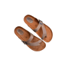 Interbios 7119 pardo - Sandalias de piel engrasada