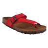 Interbios 7119 rojo - Sandalias de piel engrasada