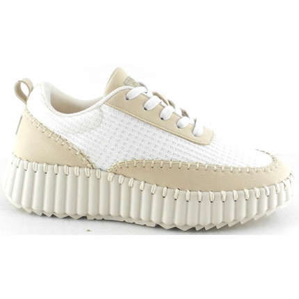 AMARPIES 26021 beige - Zapatos de cordones para mujer