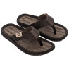 82614 - Sandalias de goma de dedo en marron