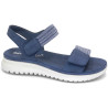 AMARPIES 26586 azul jeans - Sandalias con plantillas de gel y cierre de velcros