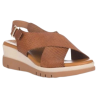 KAOLA 8221 MARRON - Sandalias de piel para mujer