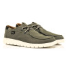 Mustang 84335 kaki - Zapatos de tela para hombre con cierre de elásticos