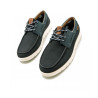 Mustang 84418 azul marino - Náuticos de hombre de cordones en serraje