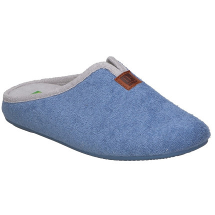 Norteñas 6-20 aguamar - Zapatillas de casa para mujer de rizo