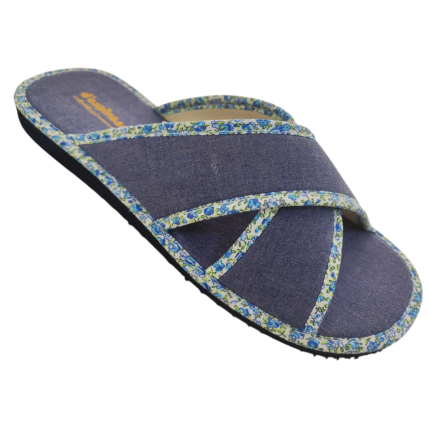 DESPINOSA 1530-L AZUL - Zapatillas de casa para mujer
