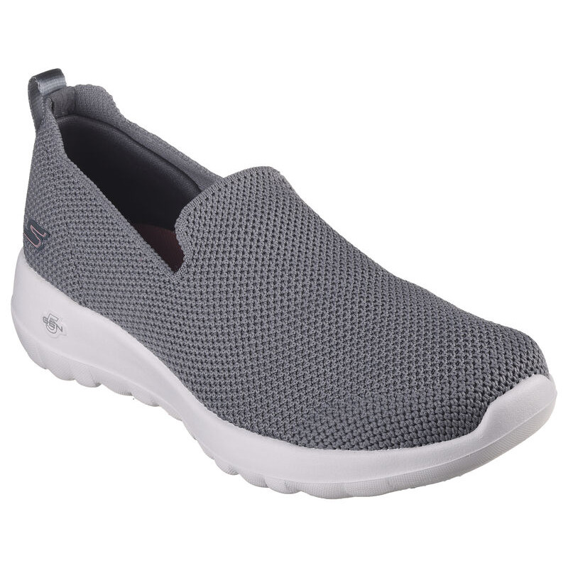 Skechers 124187 GRIS - Zapatillas sin cordones con plantilla de gel
