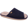 Cabrera 2883 azul marino - Zapatillas de verano de casa para hombre en tela picada
