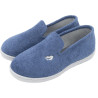 Plumaflex 12332 azul marino - Zapatillas de verano para casa de hombre en toalla